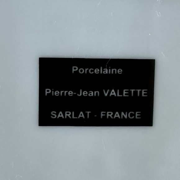 Red Poppy Porcelain 6” plate with spreader - Picture 4 of 7